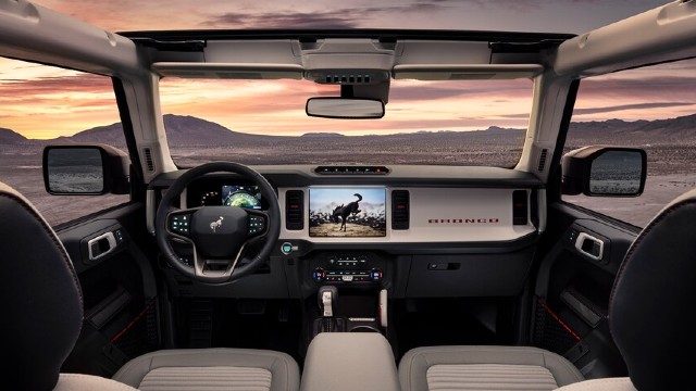 2022 Ford Bronco Raptor interior - Ford Tips